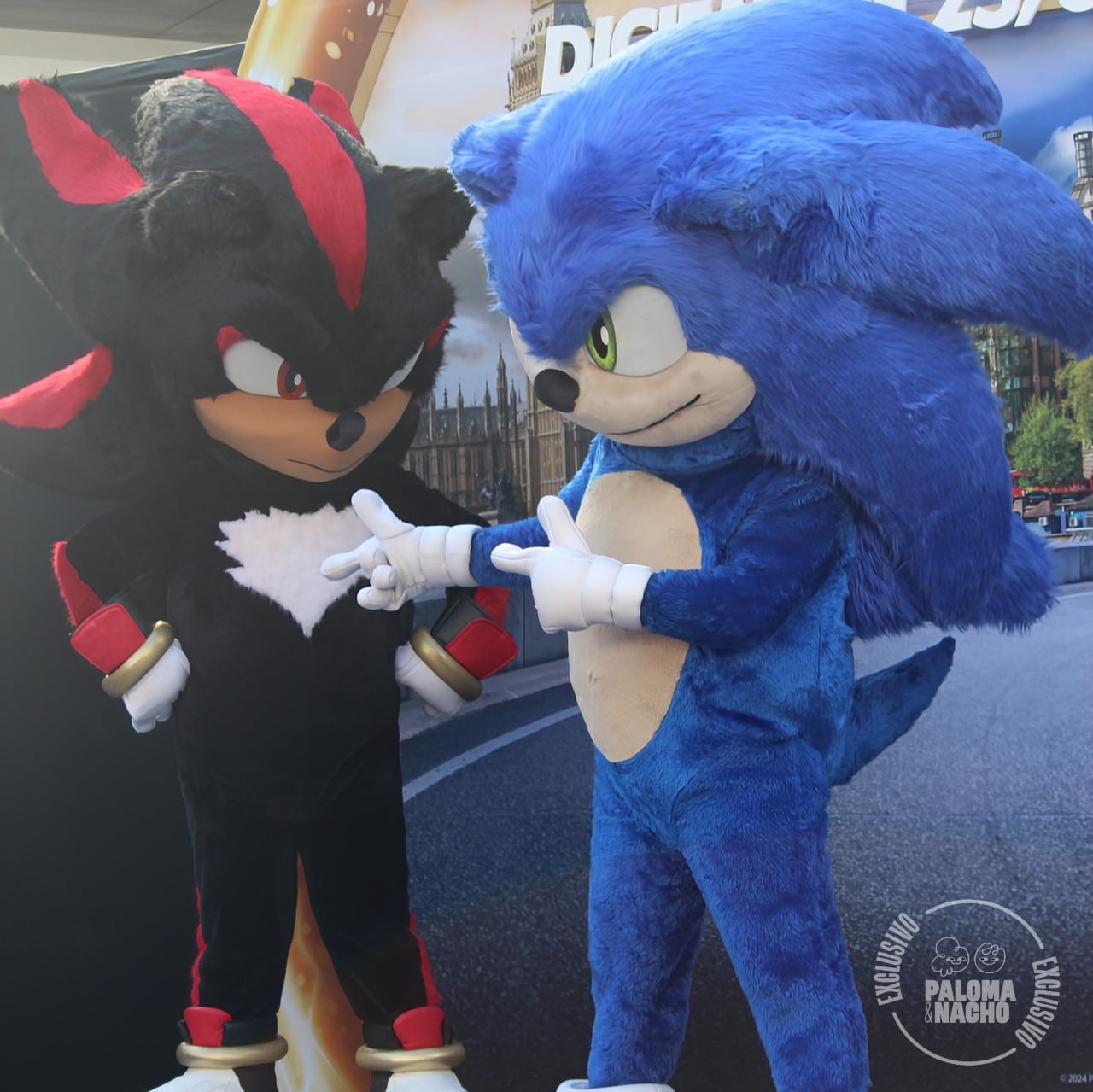 Shadow y Sonic premiere 