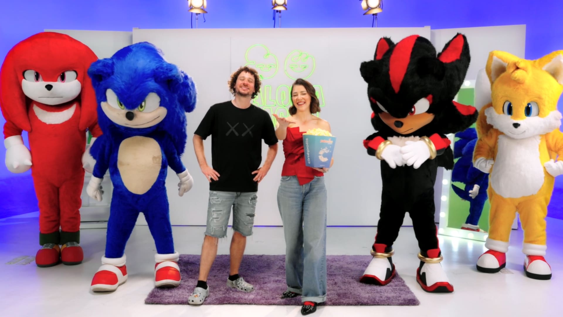 Sonic personajes BanBajío Cinépolis 