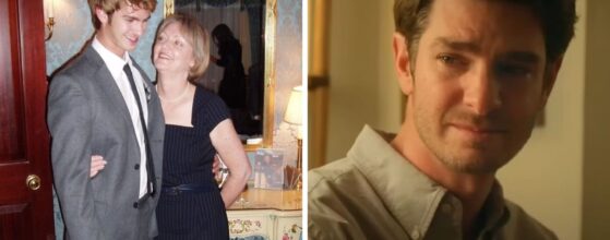 Andrew Garfield vínculo con su mamá