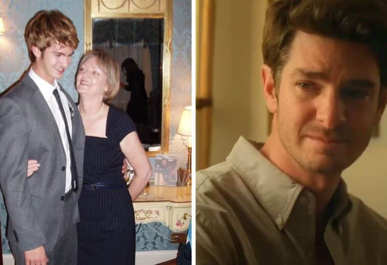 Andrew Garfield vínculo con su mamá