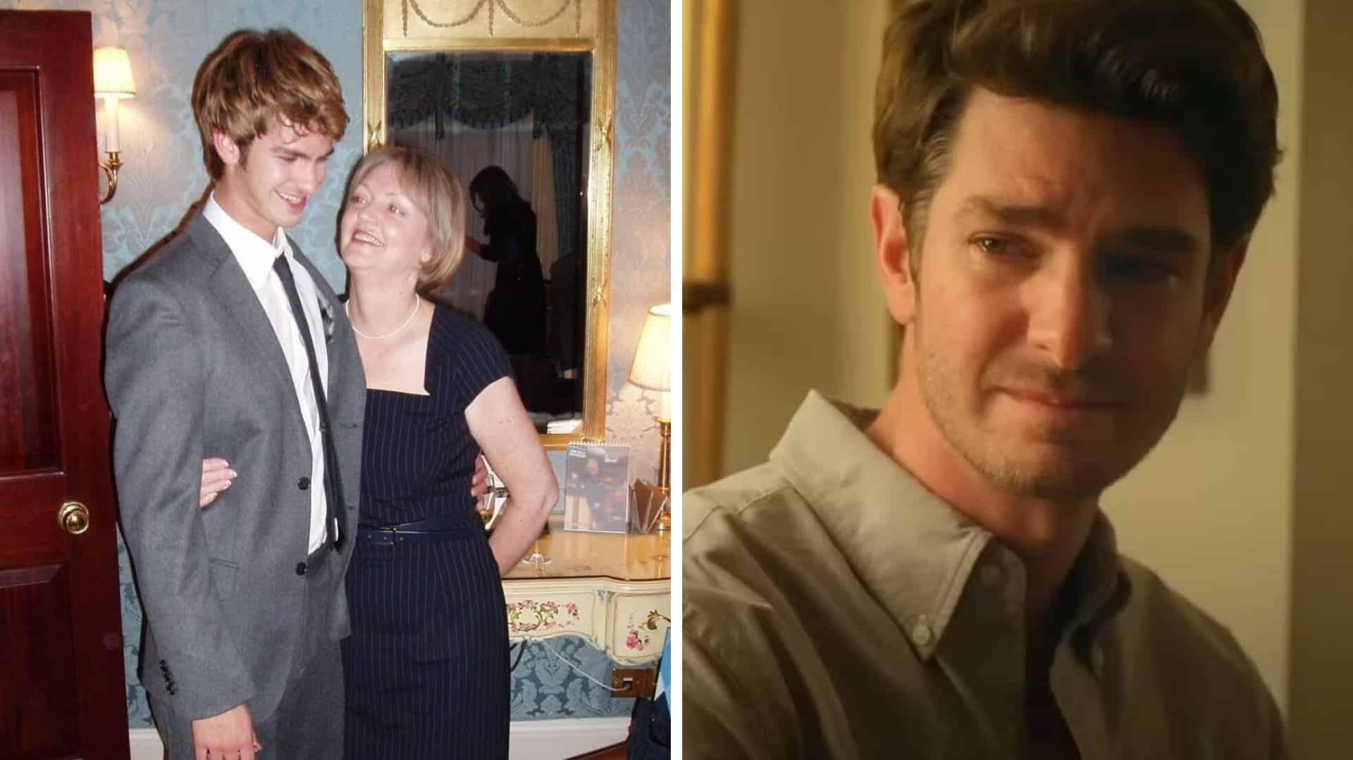 Así es como Andrew Garfield mantiene su vínculo con su mamá fallecida