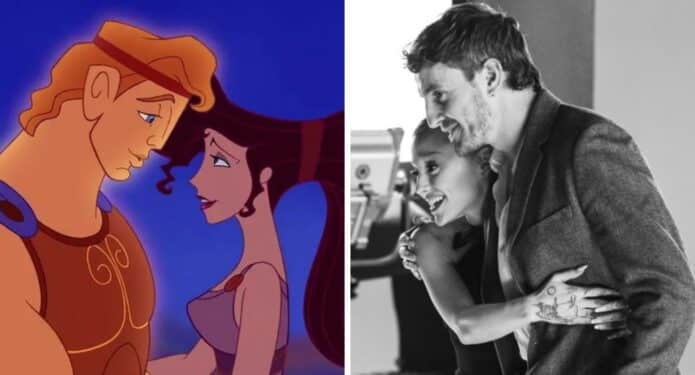 Ariana Grande y Paul Mescal grabaciones Hércules live-action