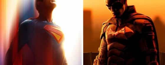 Robert Pattinson y David Corenswet juntos en el DCU