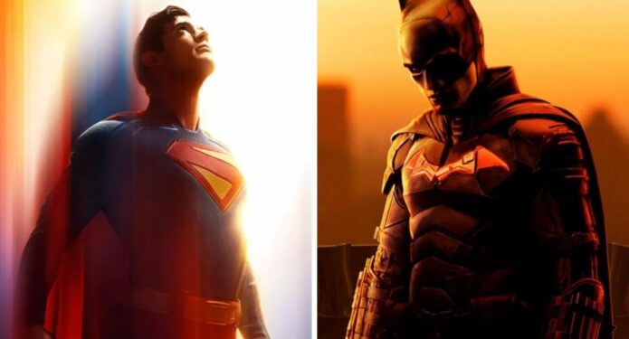 Robert Pattinson y David Corenswet juntos en el DCU