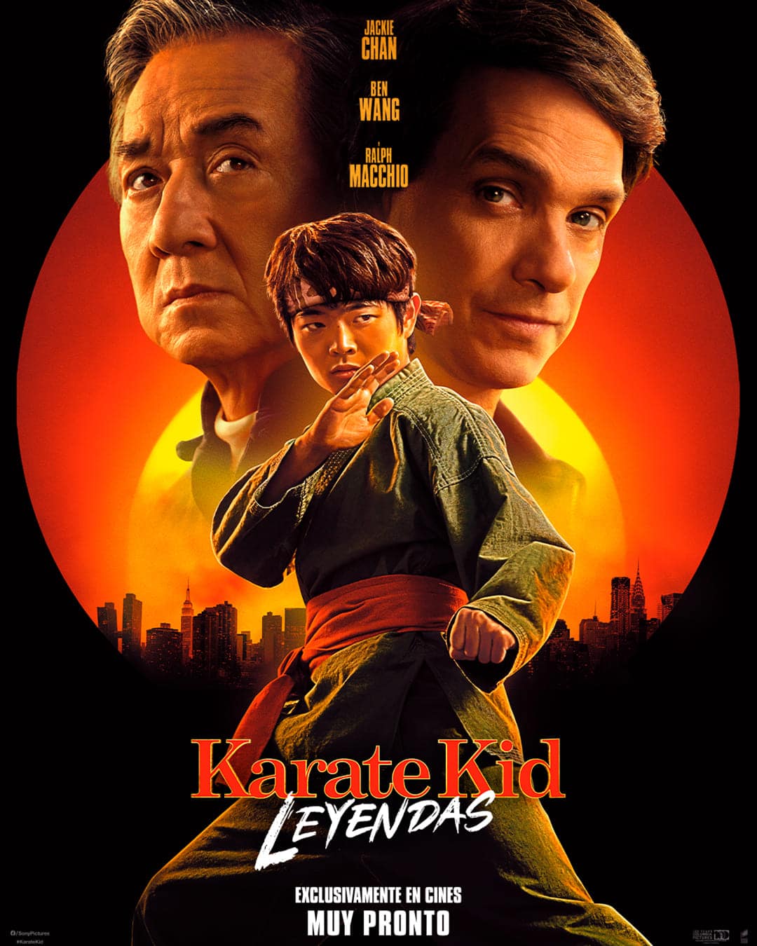 póster de karate kid leyendas 