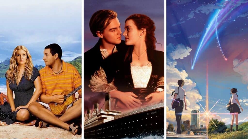 Las 10 mejores películas para ver en pareja