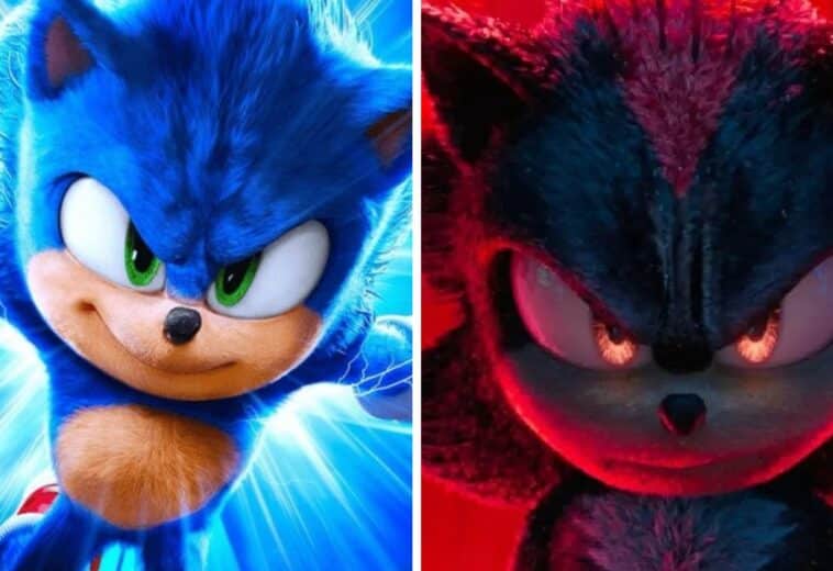 Sonic y Shadow parecido parientes