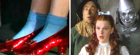 Subasta zapatillas de el mago de oz