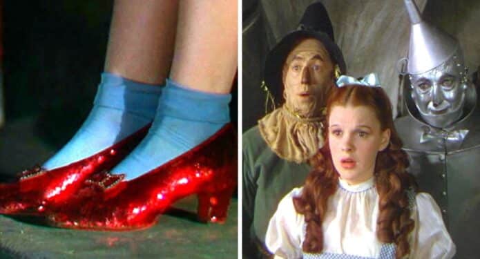 Subasta zapatillas de el mago de oz