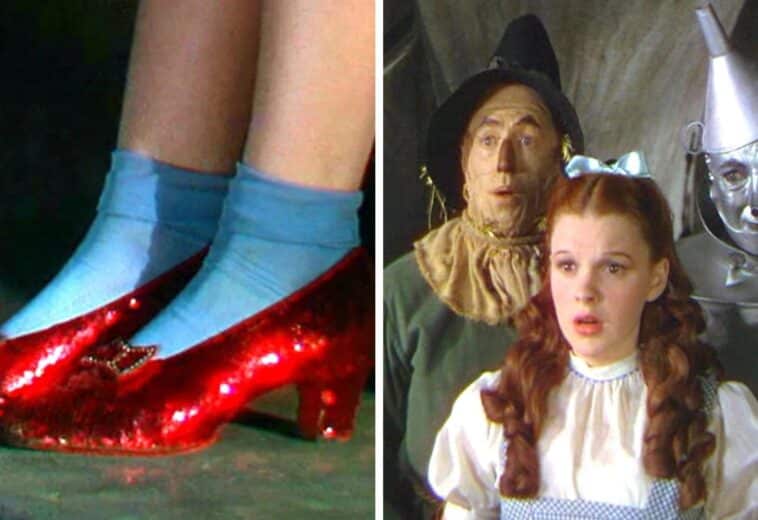 Subasta zapatillas de el mago de oz