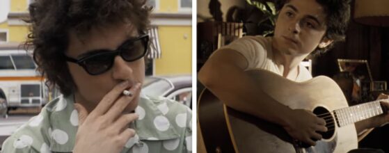 Timothée Chalamet nuevo look rubio