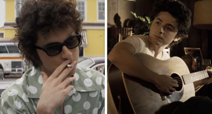 Timothée Chalamet nuevo look rubio