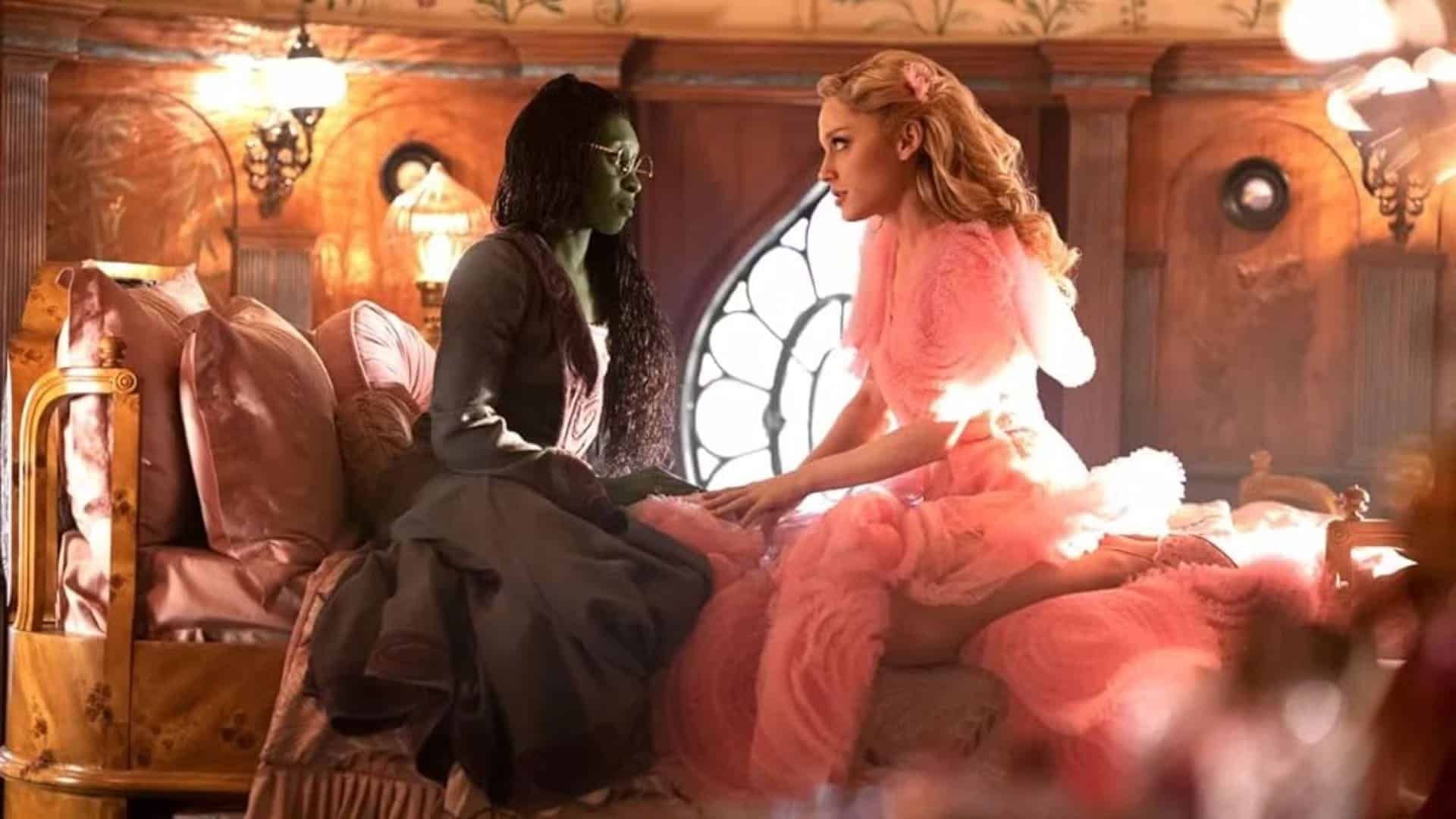 elphaba y glinda en su habitación