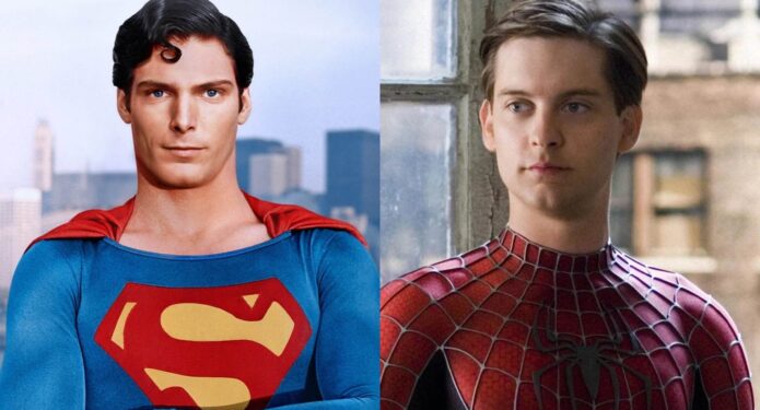 Christopher Reeve y Tobey Maguire