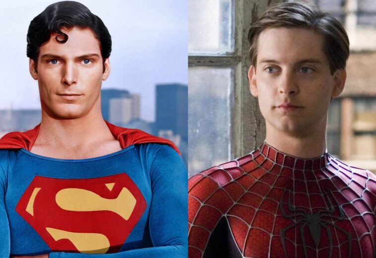 Christopher Reeve y Tobey Maguire