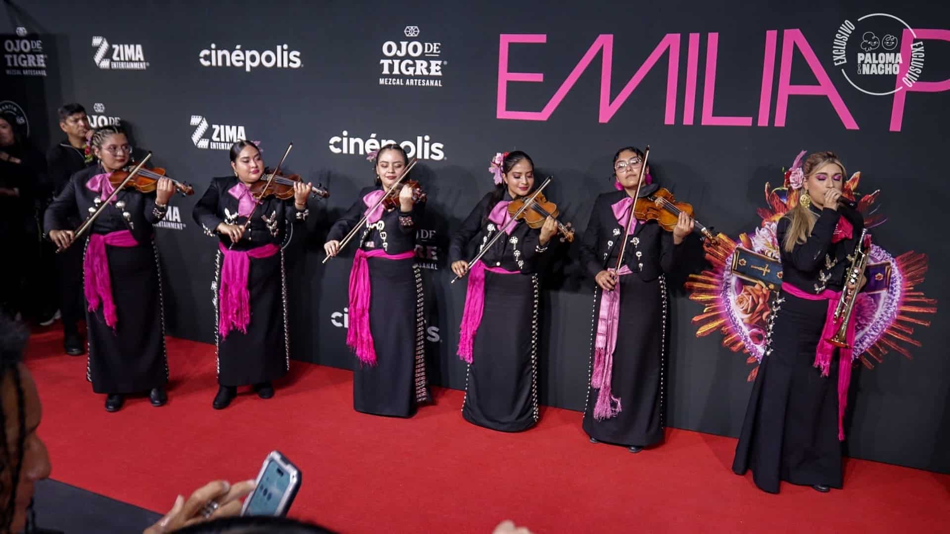 Emilia Pérez premiere mariachis