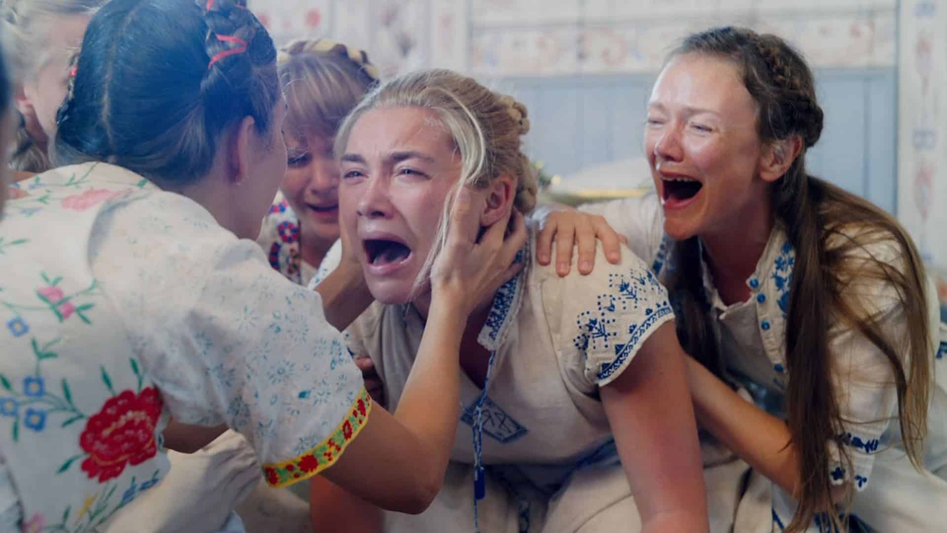 midsommar dani llorando