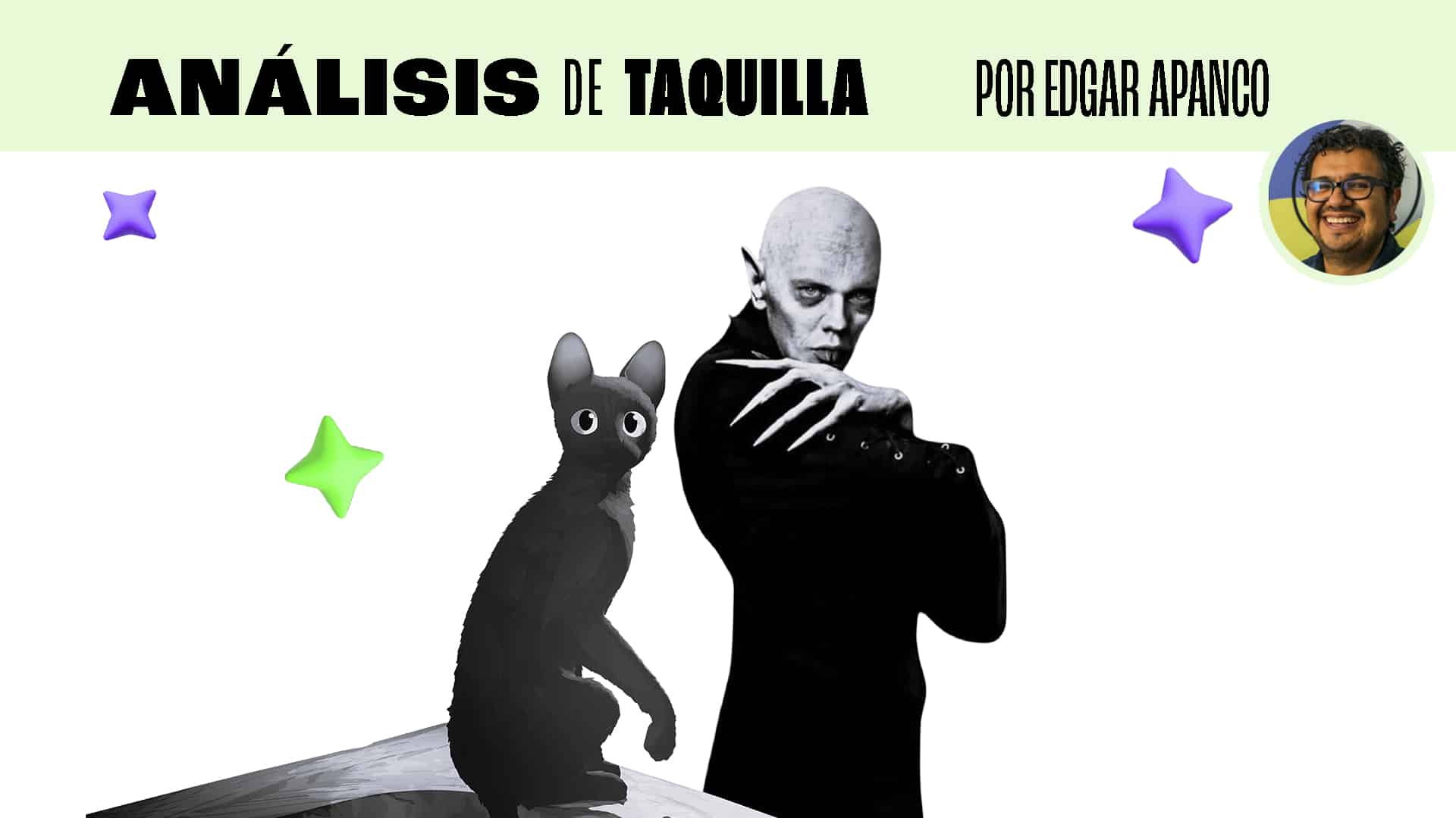 Análisis de taquilla: Nosferatu y Flow sirven un excelente arranque de taquilla 2025