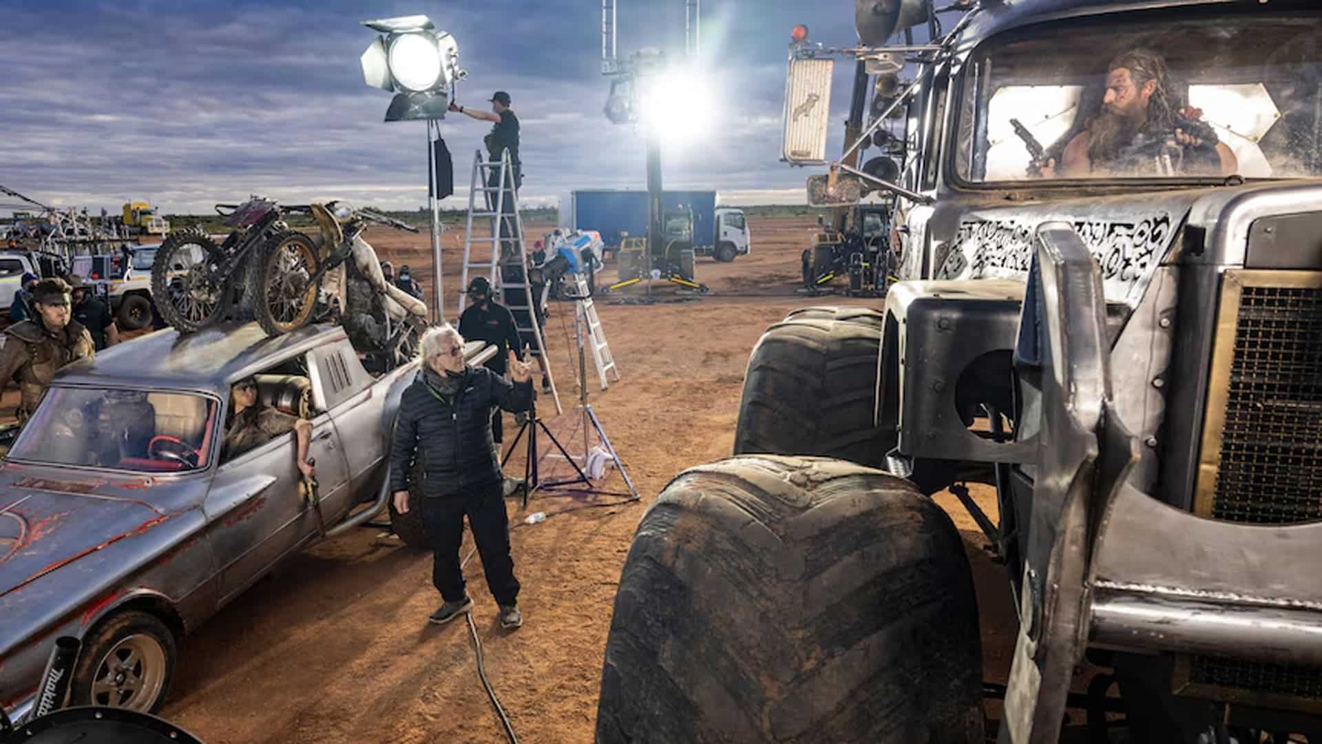 George Miller dirigiendo Furiosa