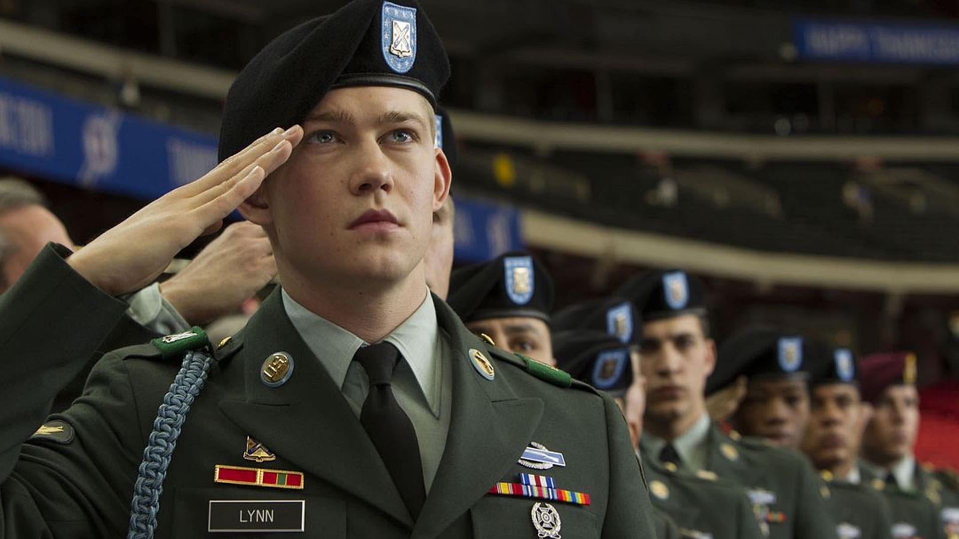 Joe Alwyn en Billy Lynn