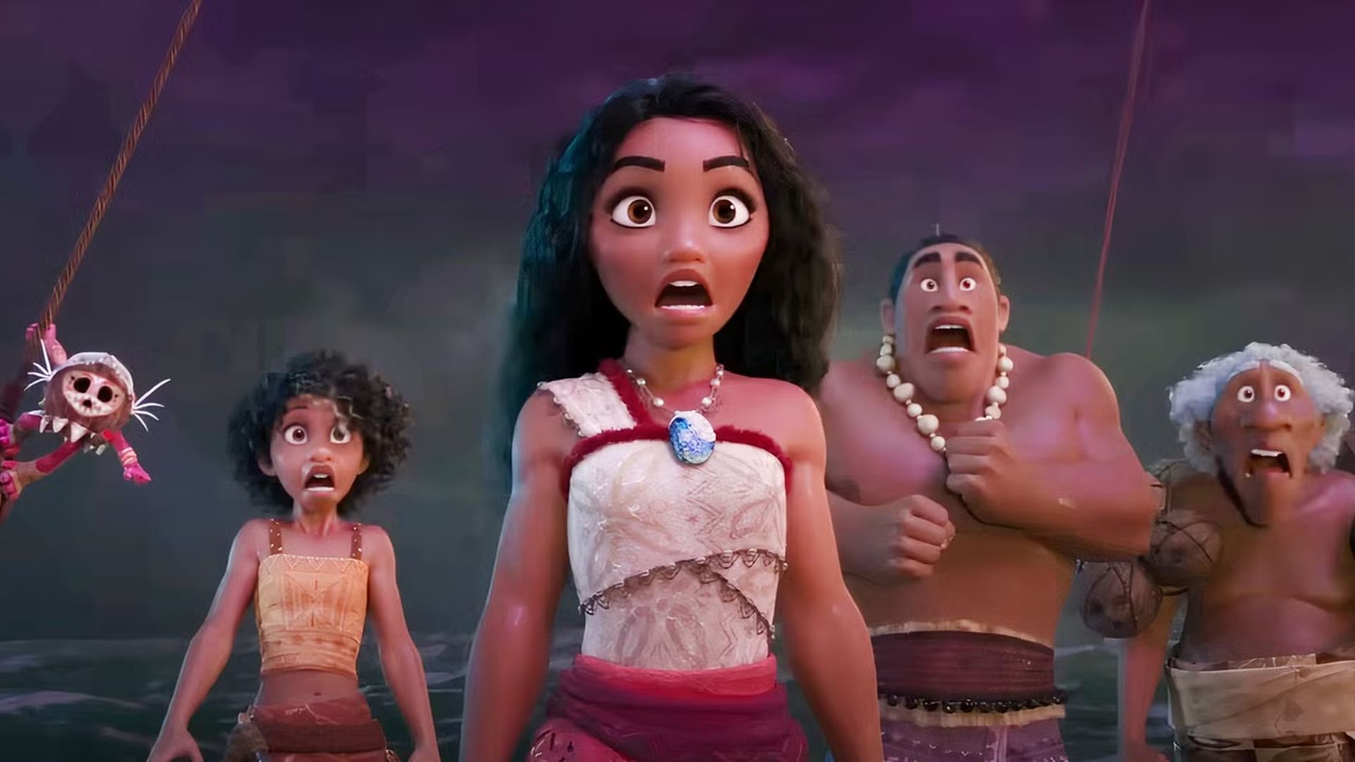 Moana y su familia