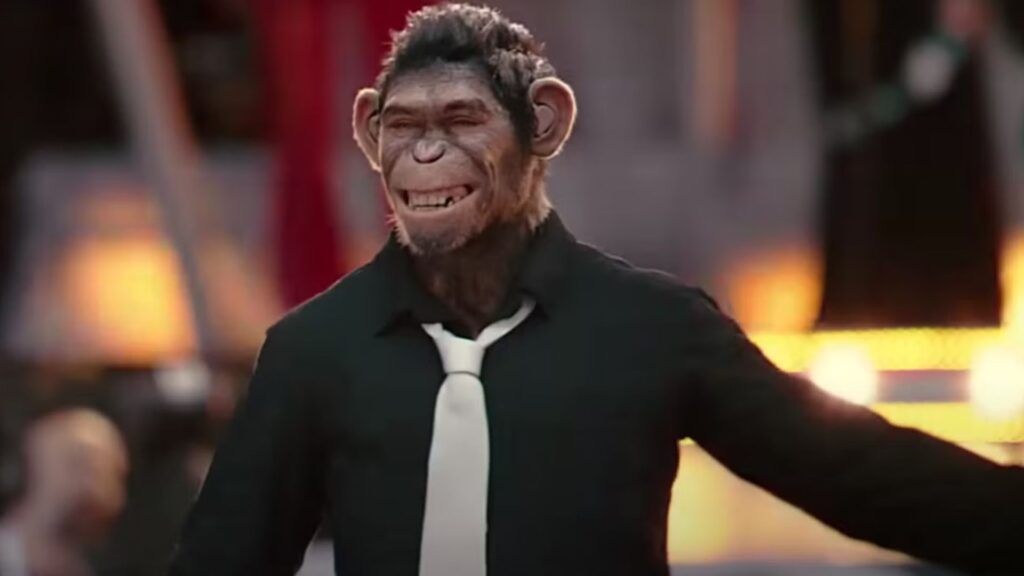 ¿Se identifica? Robbie Williams revela por qué es un chimpancé en Better Man  