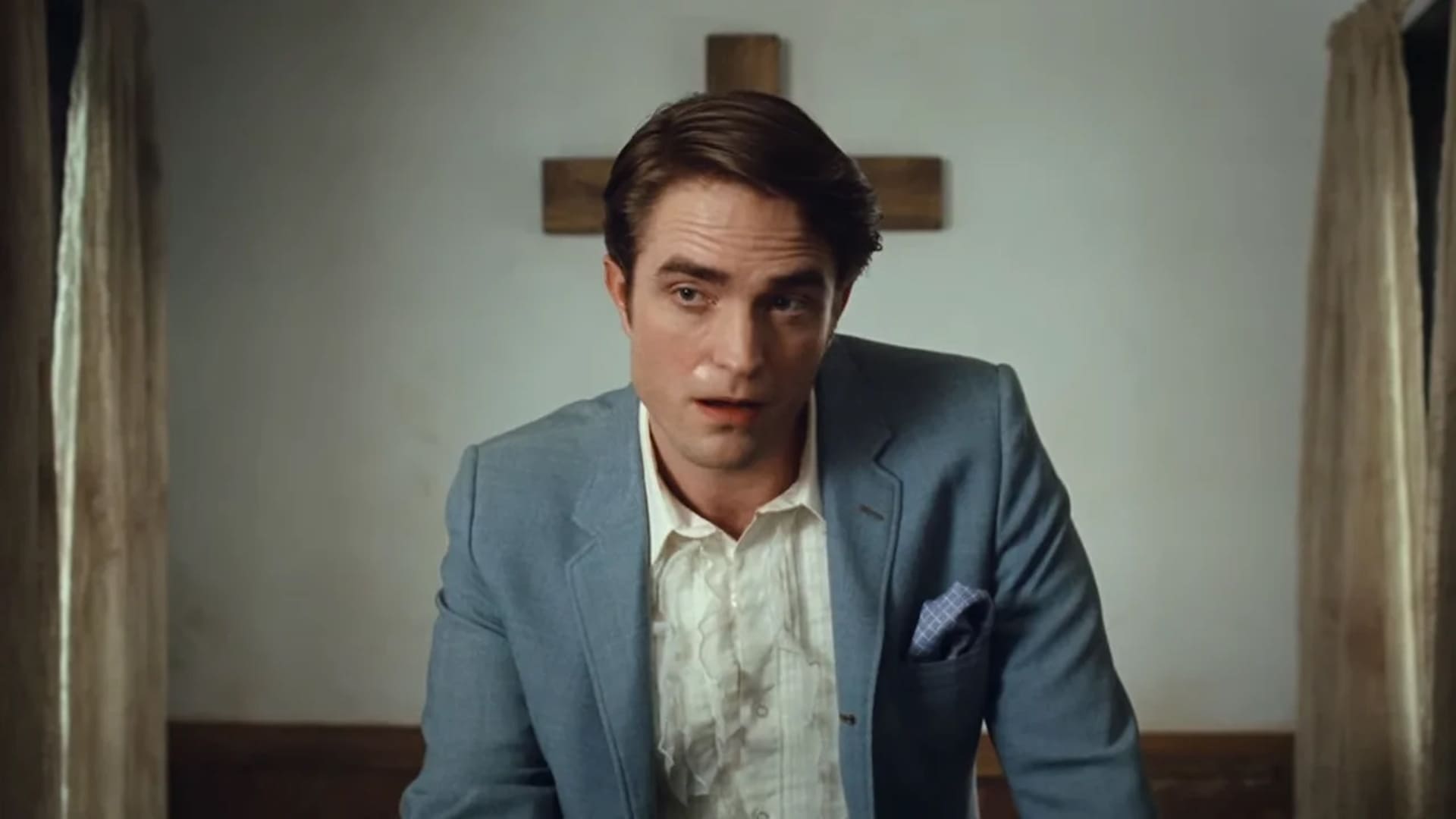 Robert Pattinson en El diablo a todas horas