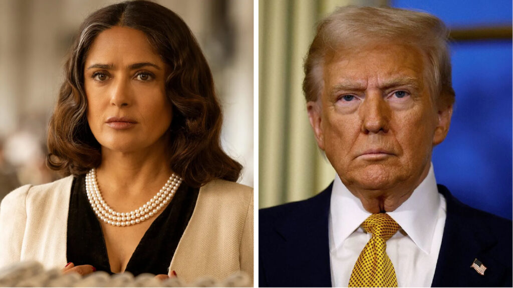 ¿La invitó a salir? Salma Hayek revela proposiciones de Donald Trump