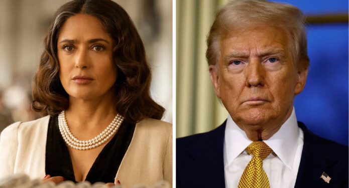 Salma Hayek Donald Trump