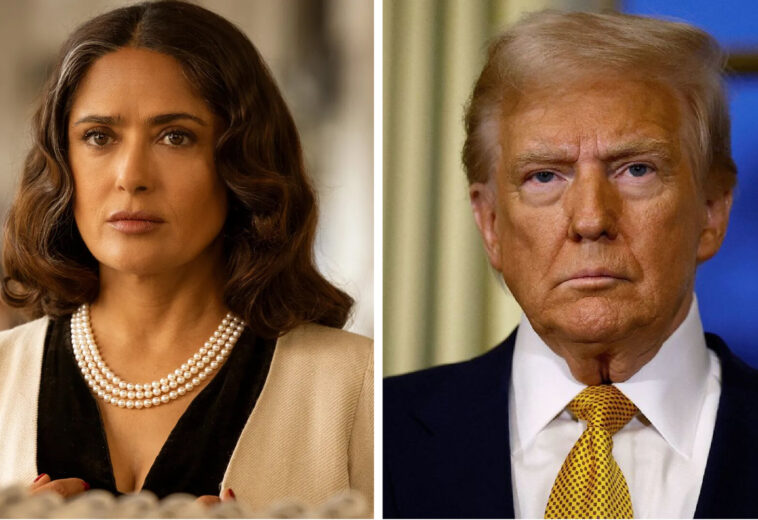 Salma Hayek Donald Trump