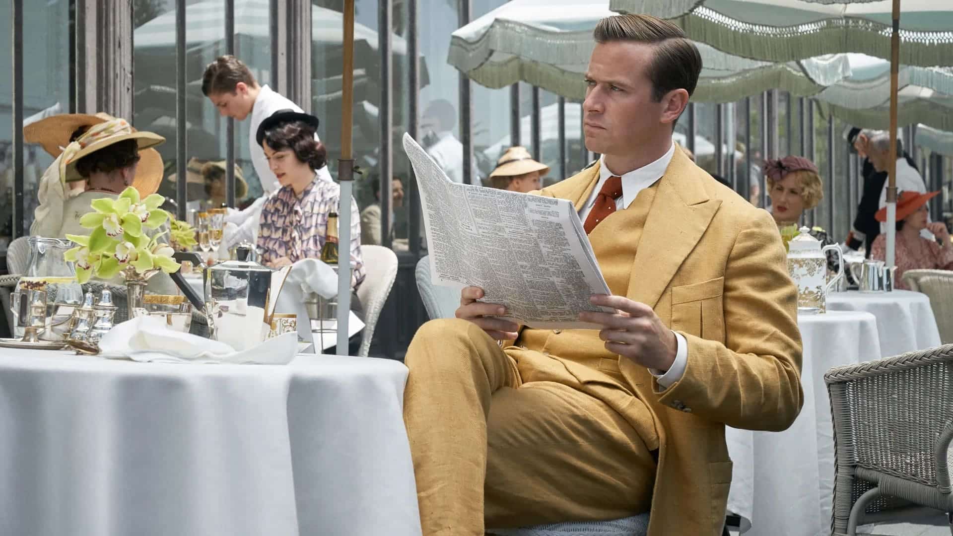 Armie Hammer en Rebecca