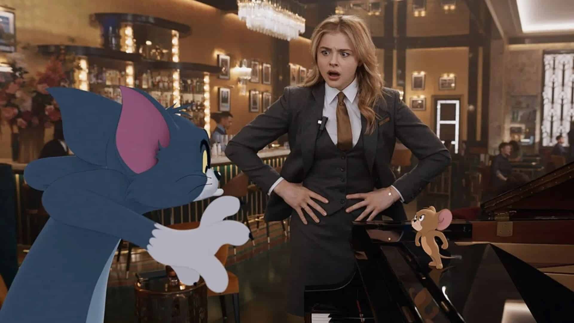 chloë grace moretz en tom y jerry