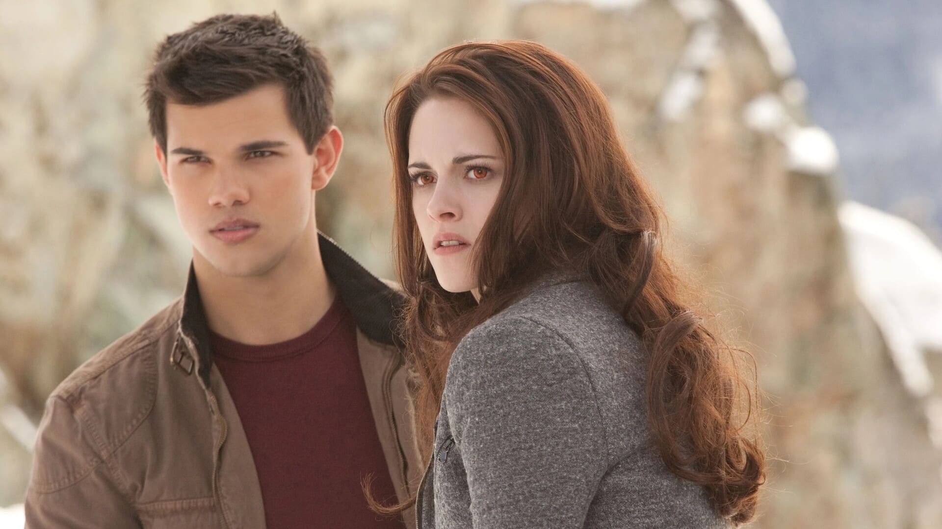 crepúsculo escena con jacob y bella