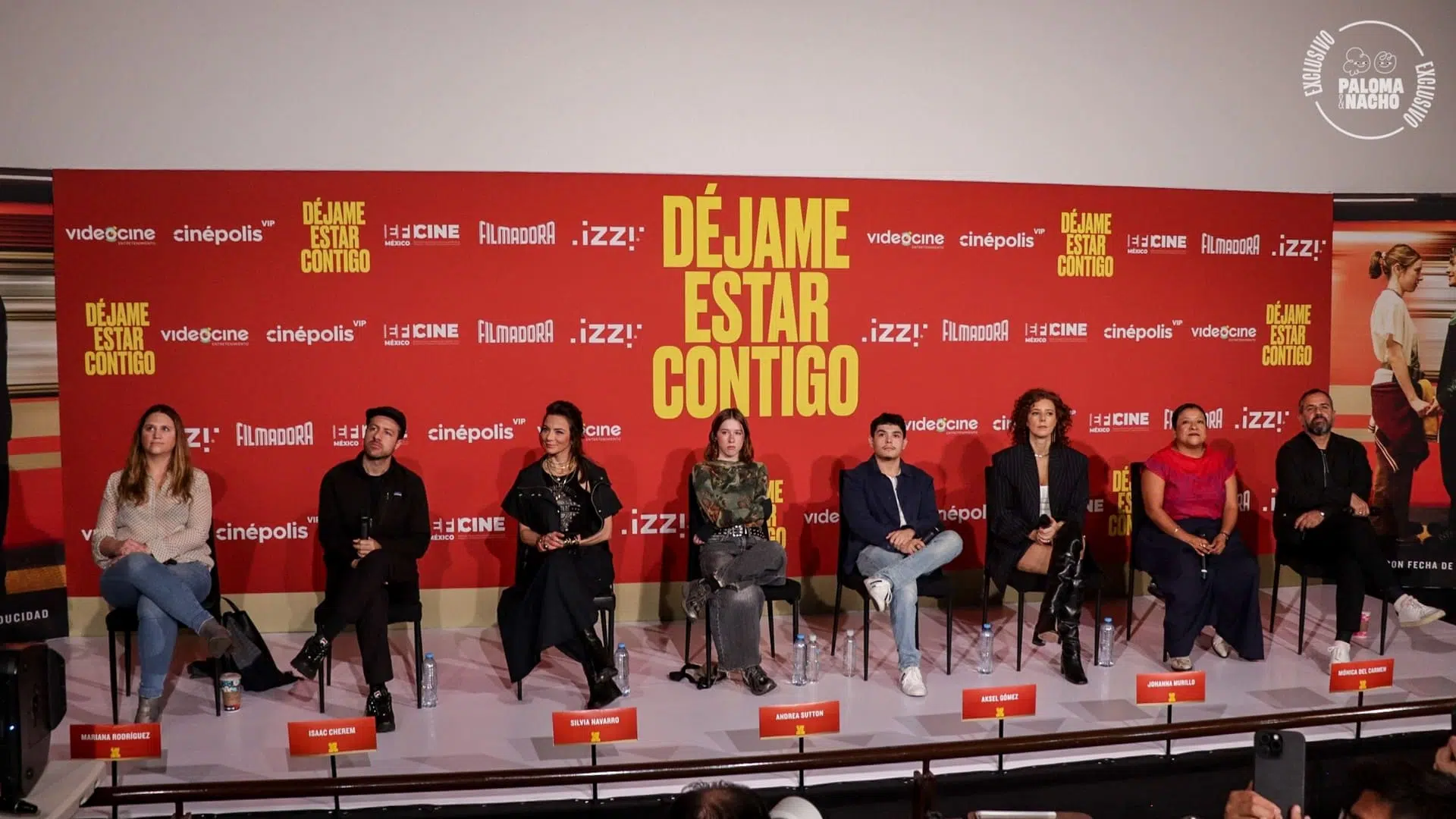 déjame estar contigo, conferencia de prensa