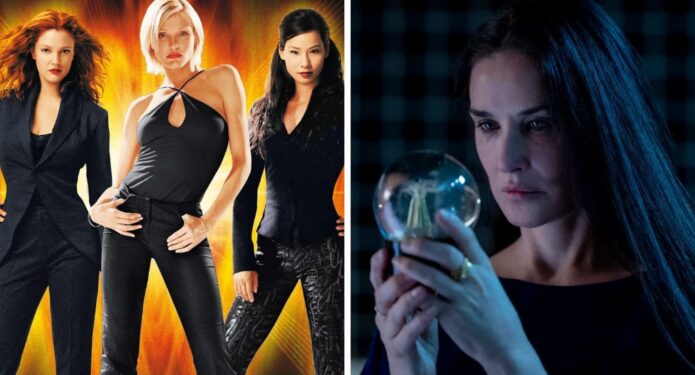 demi moore se reune con los ángeles de charlie