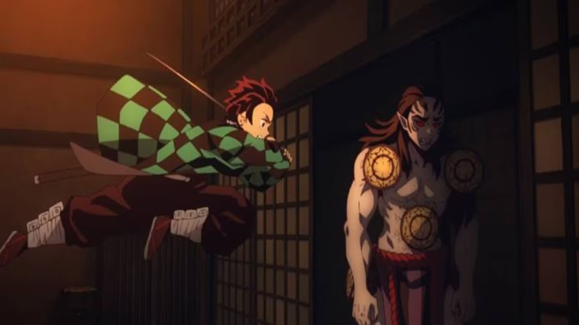 tanjiro vs kyogai