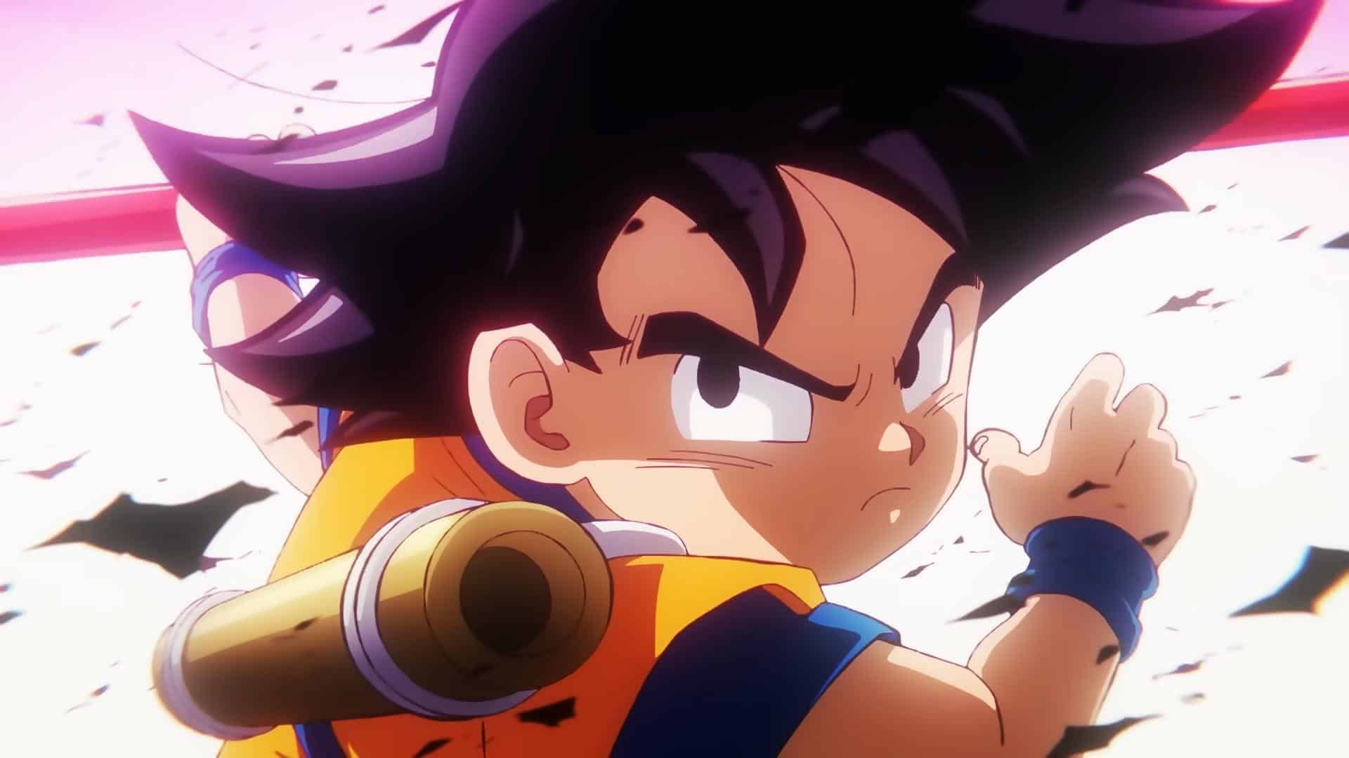 goku peleando