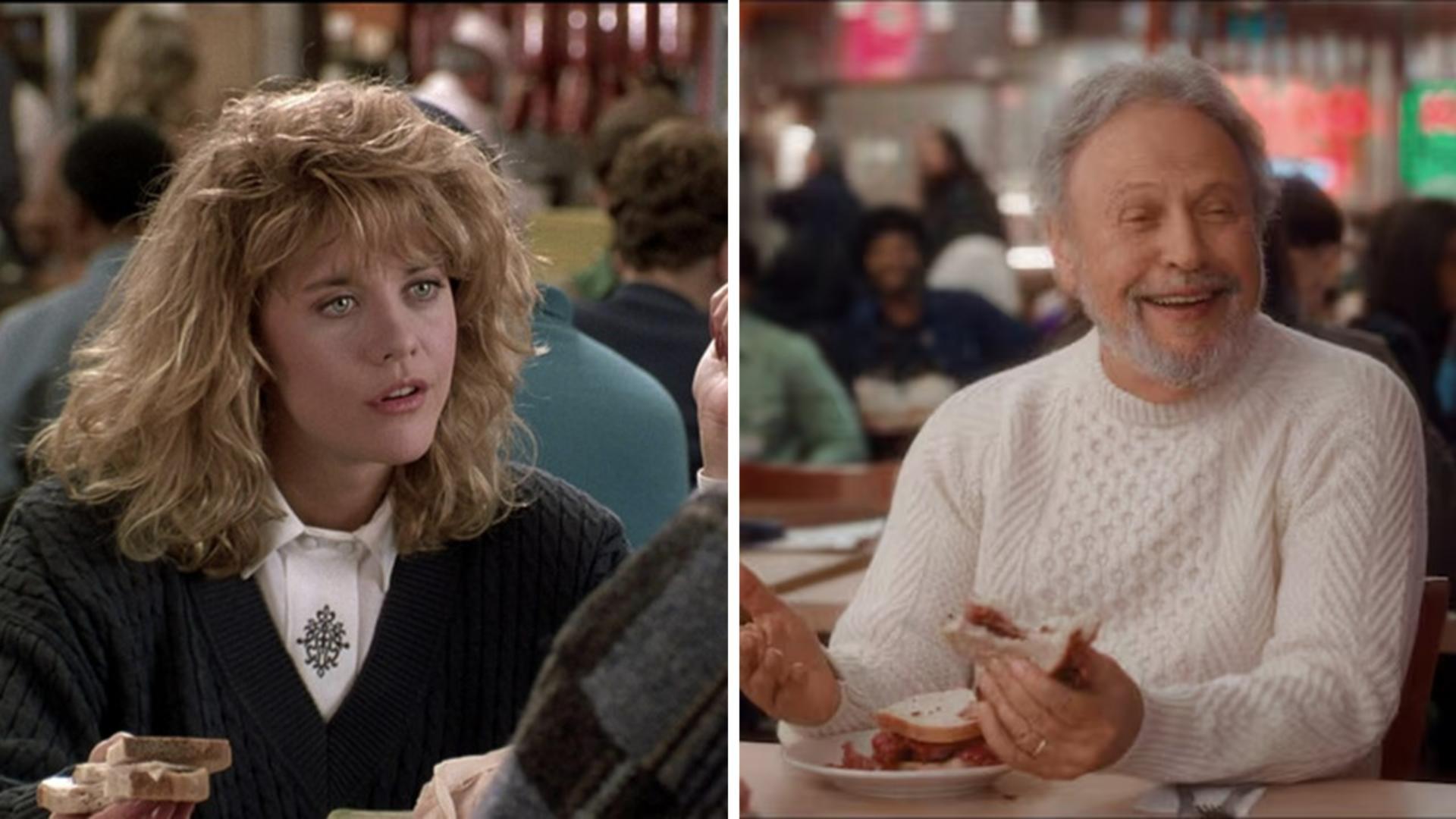 ¡Reunidos! Meg Ryan y Billy Crystal recrean icónica escena de Harry y Sally… con una aparición especial