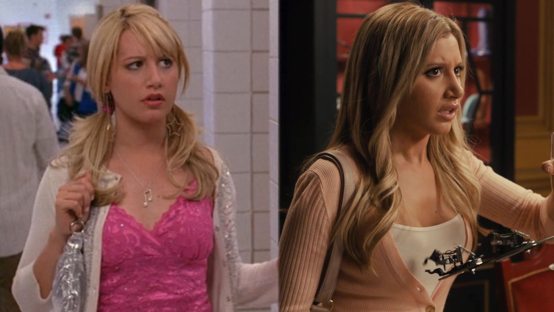 ashley tisdale antes y después