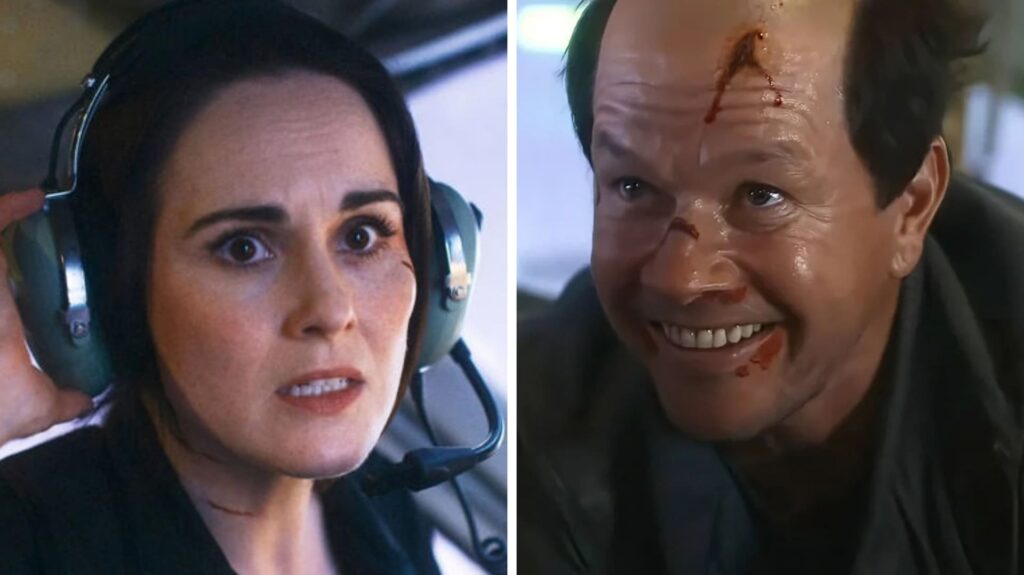 ¿Se volvió loco? Así se comportó Mark Wahlberg en el set de Amenaza en el aire