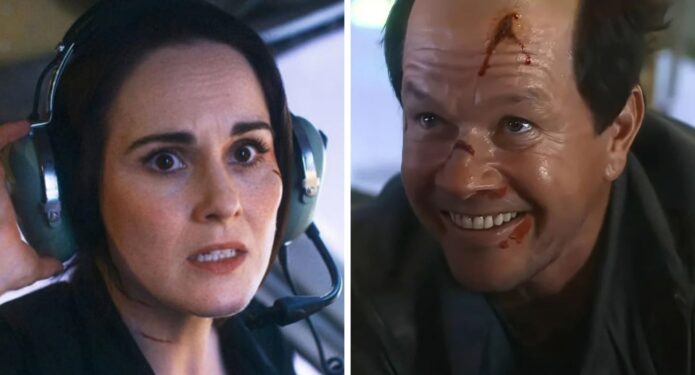 mark wahlberg comportamiento en el set de amenaza en el aire