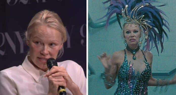 pamela anderson ataque
