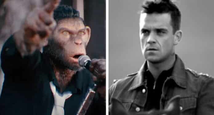 robbie williams chimpancé better man