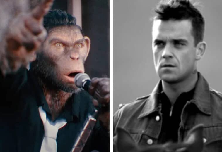 robbie williams chimpancé better man