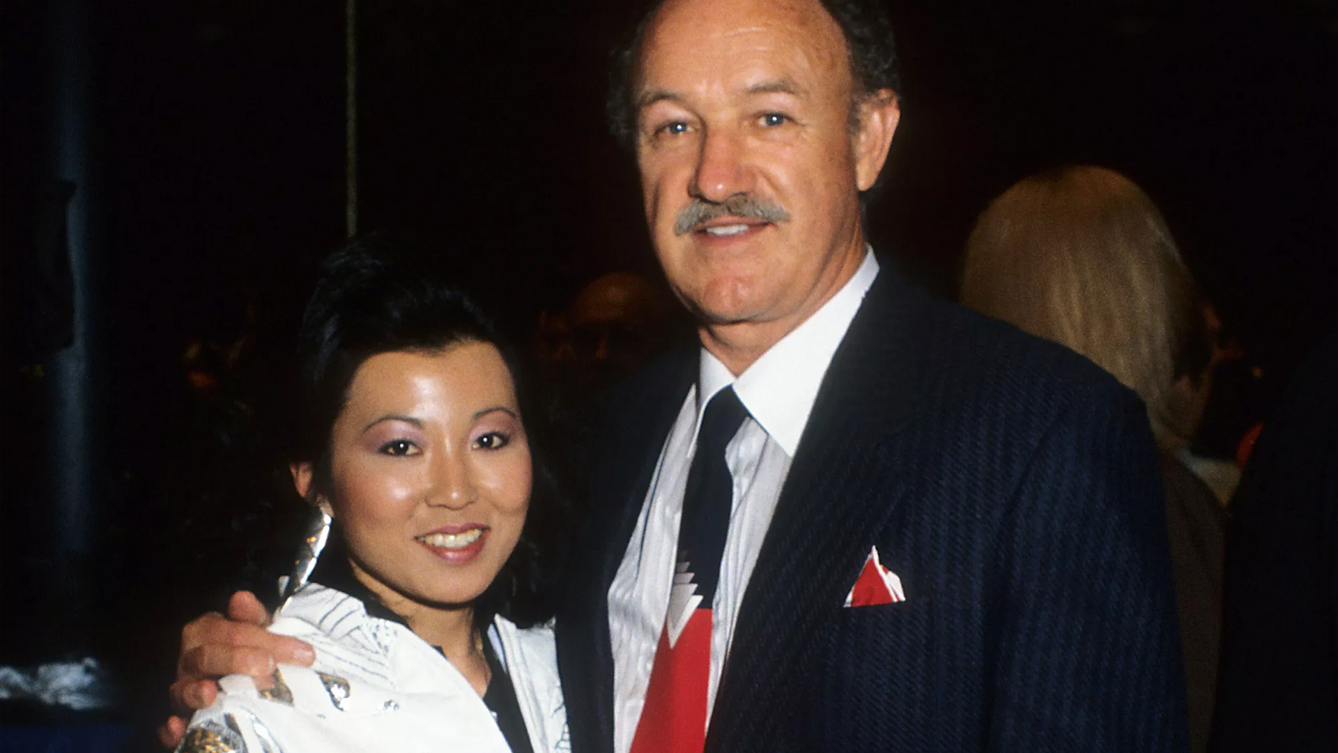 Gene Hackman y su esposa