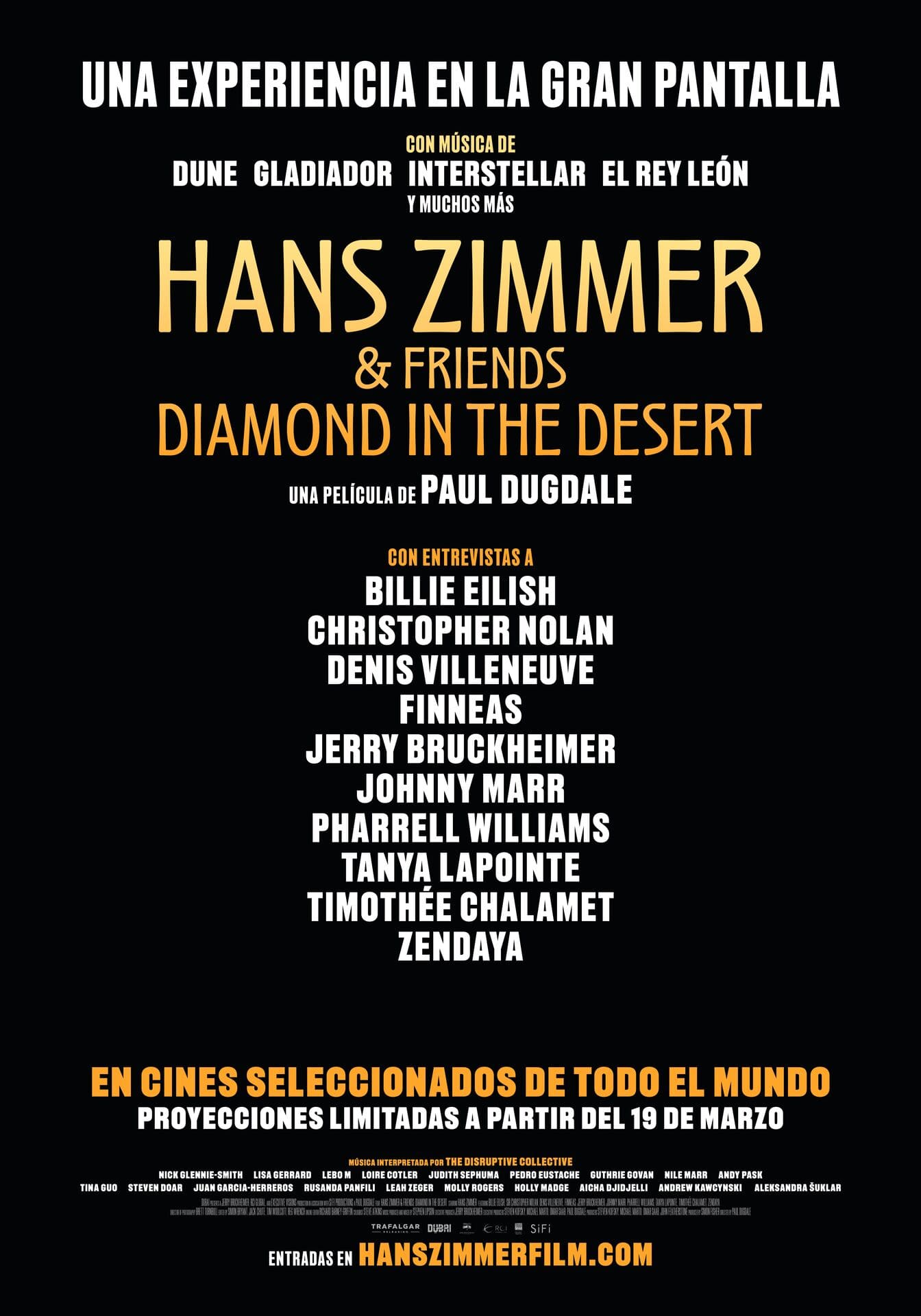 Hans Zimmer and friends diamond in the desert