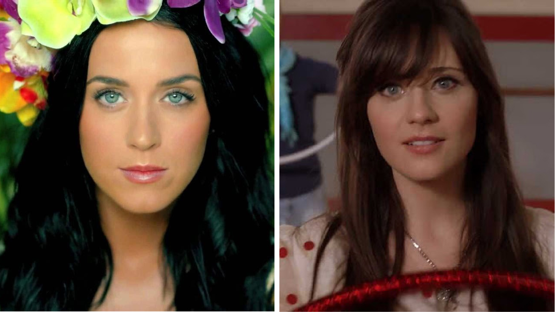 Katy Perry y Zooey Dechanel