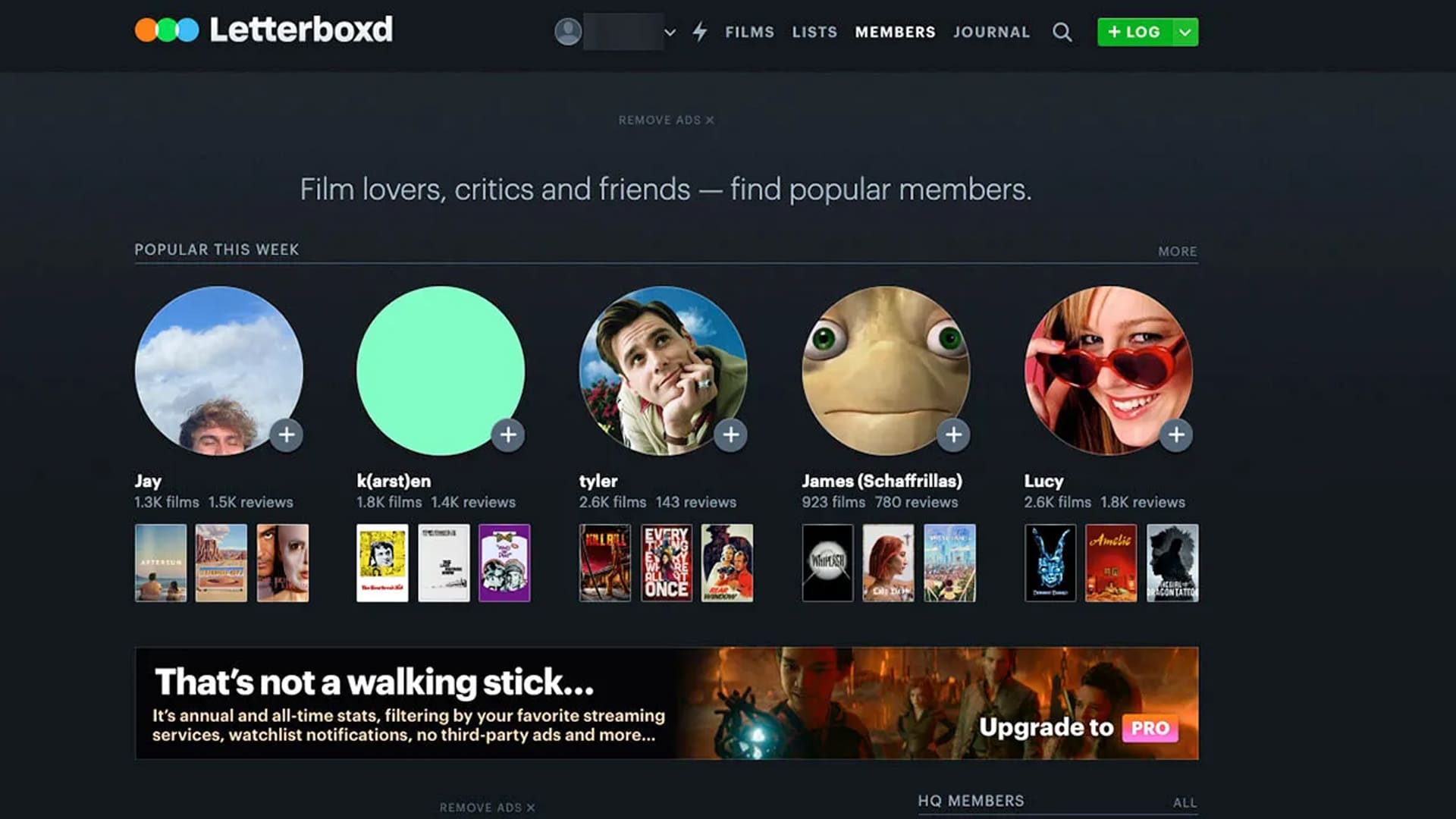 Letterboxd historia