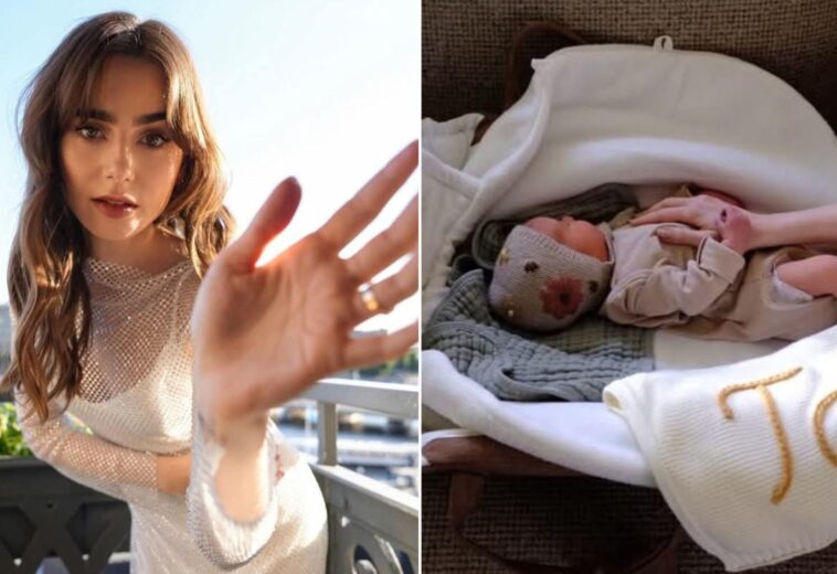 Lily Collins y Charlie McDowell dan la bienvenida a su primera hija