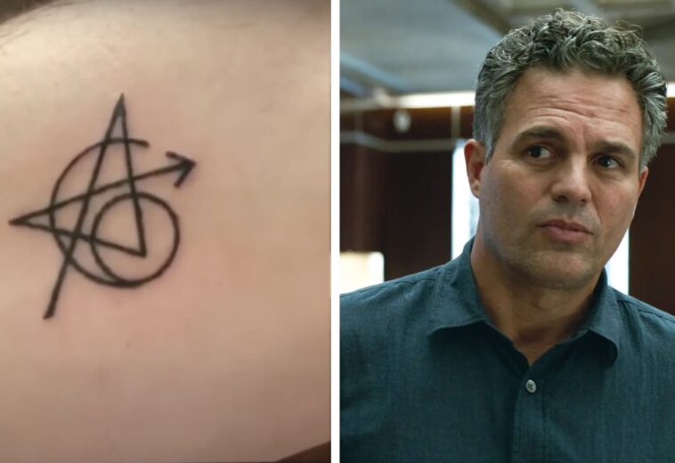 Mark Ruffalo tatuaje Los Vengadores